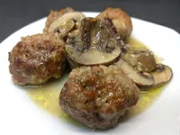 Albóndigas con manzana y canela