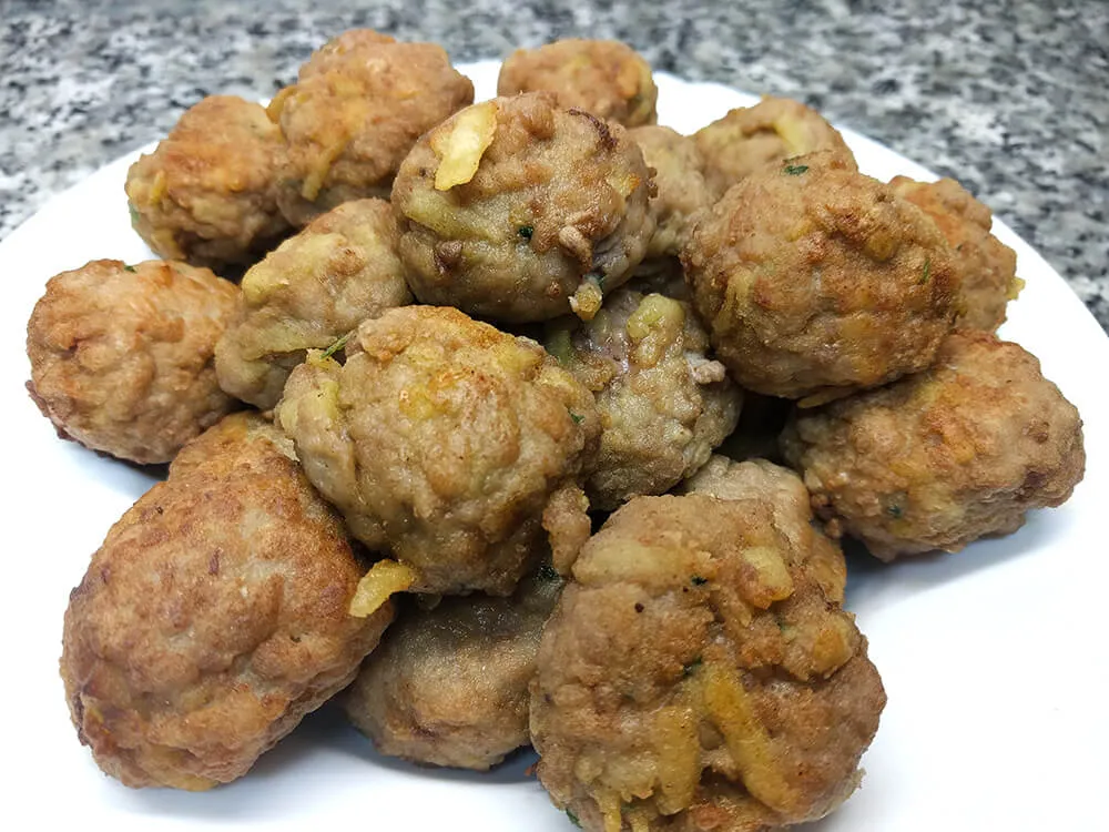 Albóndigas fritas