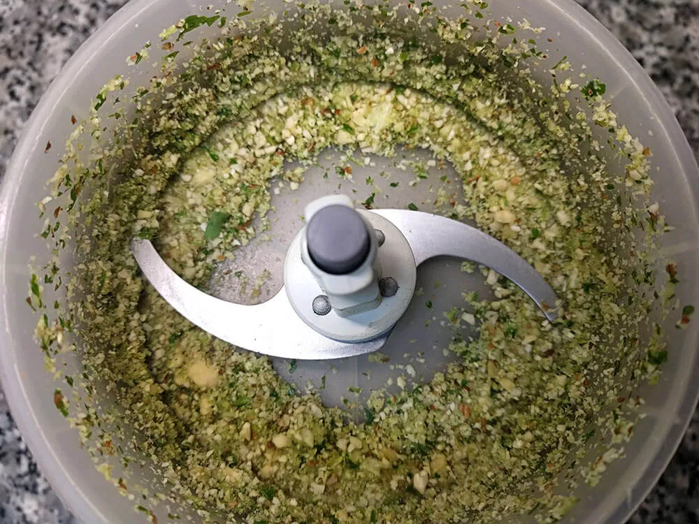 Tomate y cebolla picada