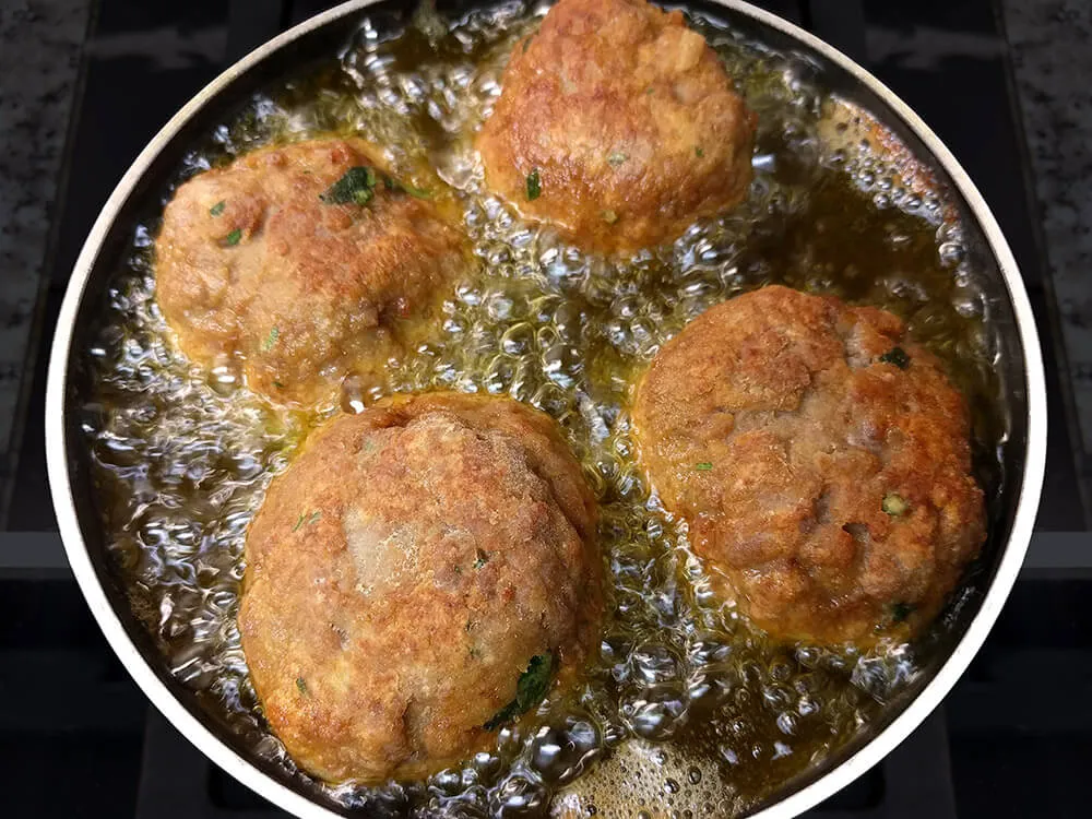 Albóndigas en la sartén