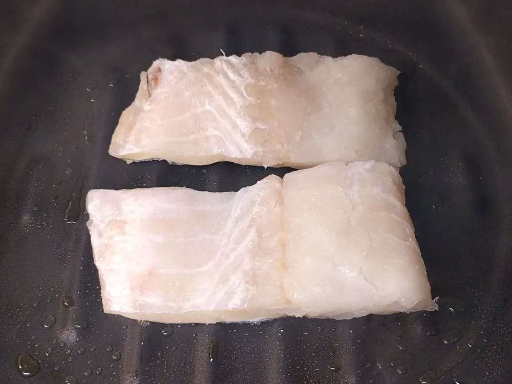 Bacalao fresco en la plancha