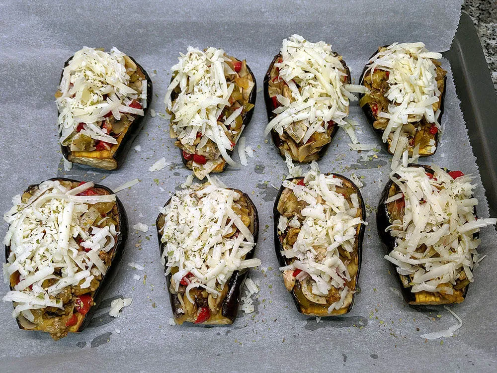 Berenjenas rellenas.