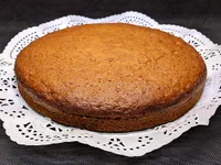 Bizcocho de zanahoria y avellana.