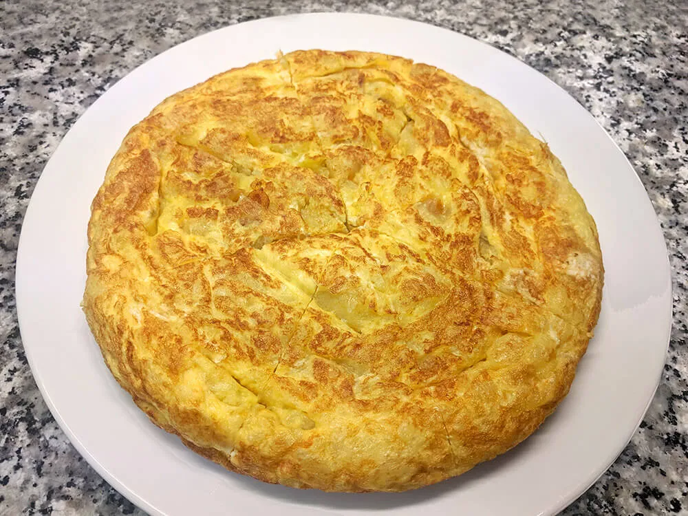 Tortilla de patatas.