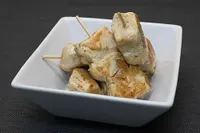 Brochetas de pollo al jengibre