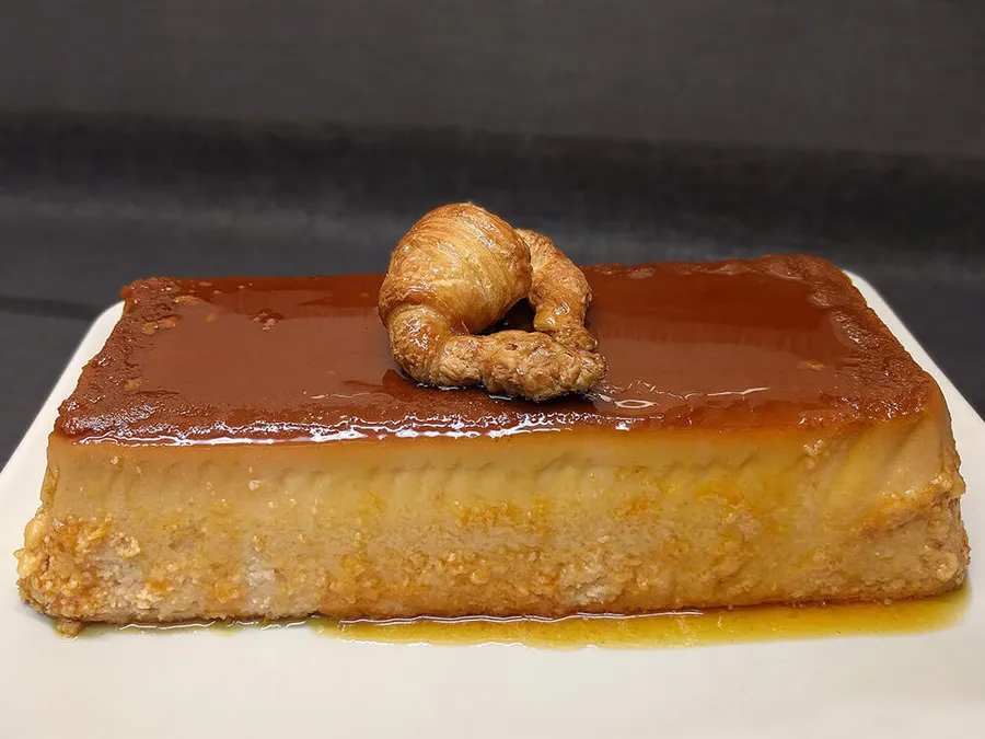 Budín de cruasán