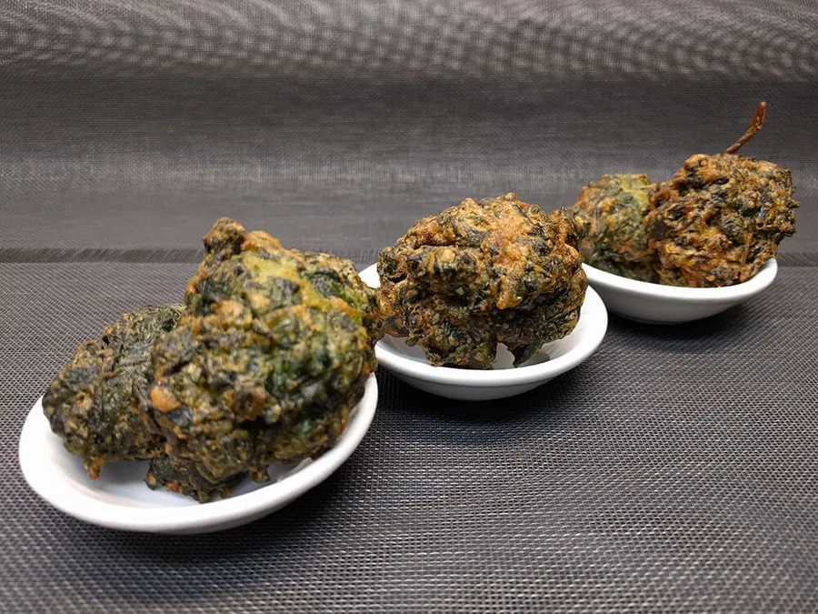 Buñuelos de espinacas