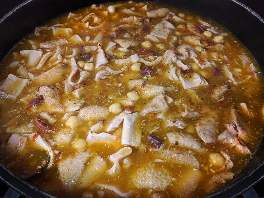 Guiso de callos.