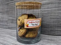 Cookies de chocolate blanco y negro