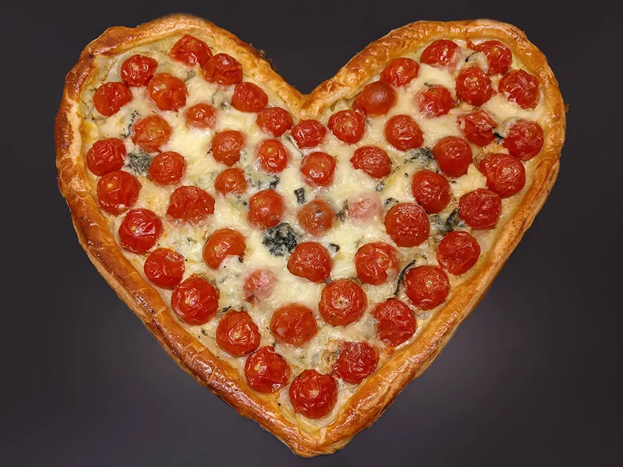 Corazón de hojaldre