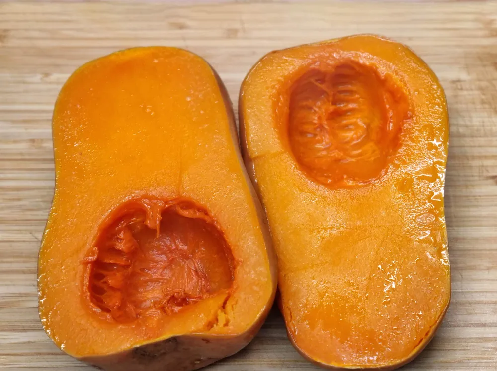 Calabaza horneada.