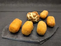 Croquetas de ceps y foie