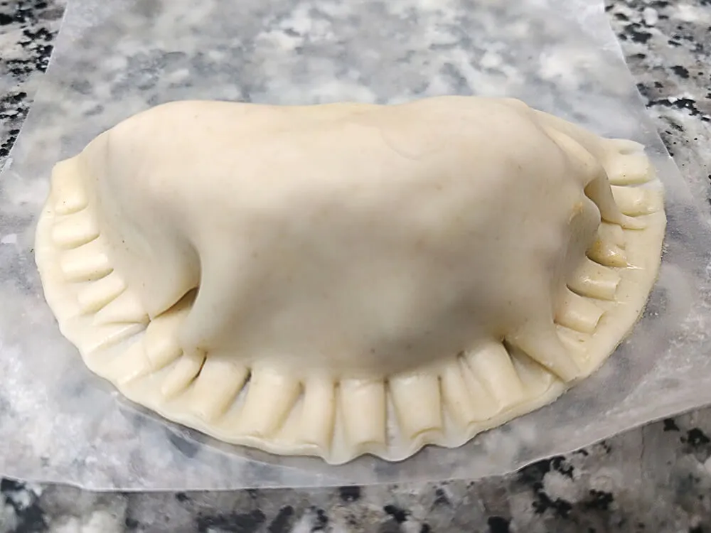 Oblea rellena  y cerrada