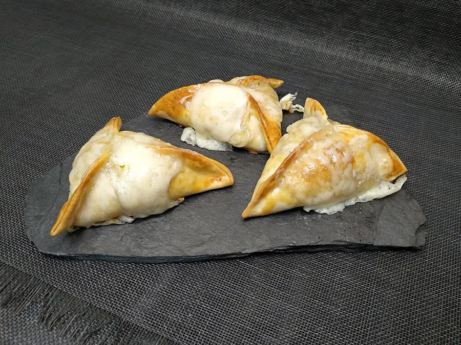 Empanadillas de ternera y manzana.