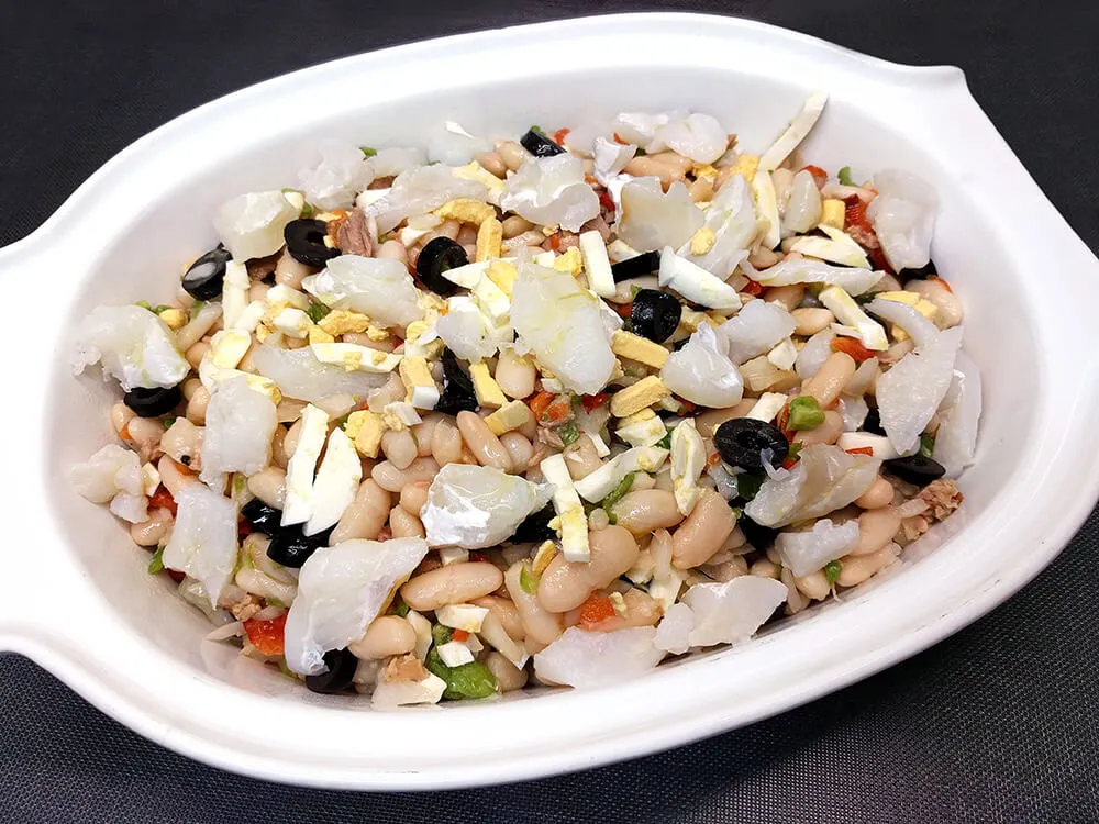 Ensalada de alubias blancas