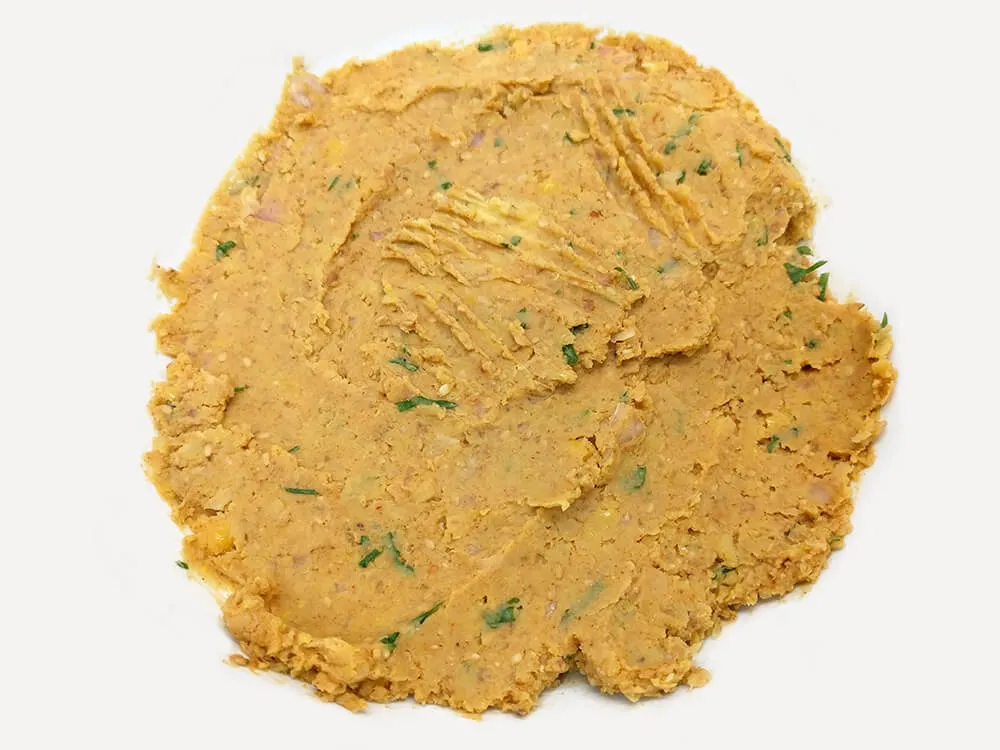 Pasta de falafel