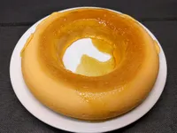 Flan de calabaza.