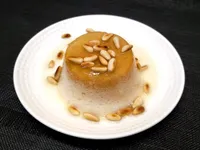 Presentación Flan de mató.