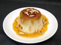 Presentación Flan de mató.