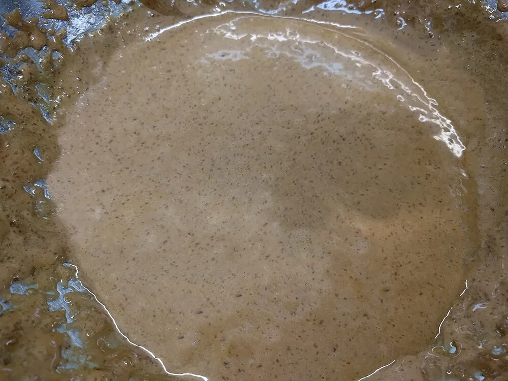 Mezcla de las galletas de avena blanqueada