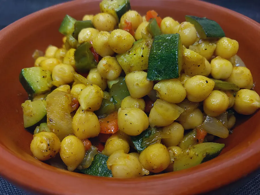 Garbanzos al Ras al hanut