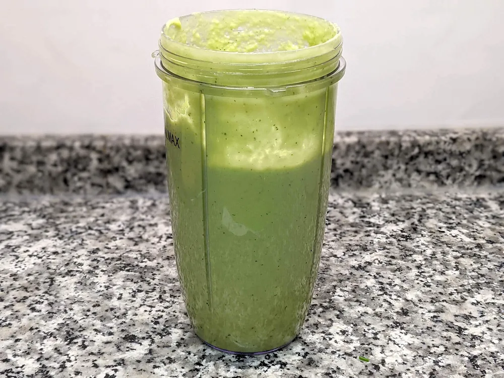 Gazpacho de aguacate.