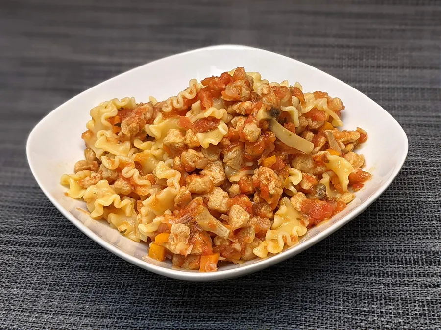 Segunda presentación de la mafalda con soja texturizada