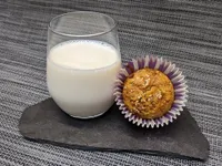 Presentación de las magdalenas de cereales y semillas.