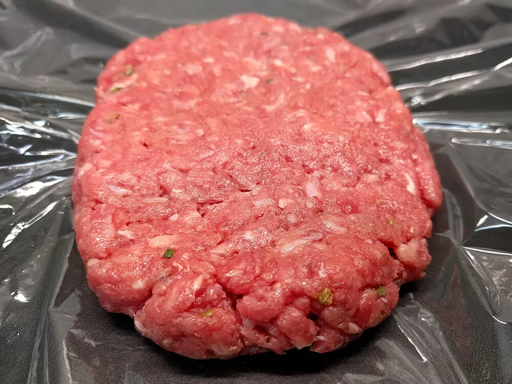 Hamburguesa de carne picada