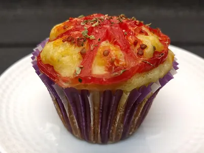 Muffins de pavo y cebolla