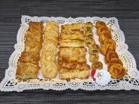 Presentación de las pastas saladas de hojaldre