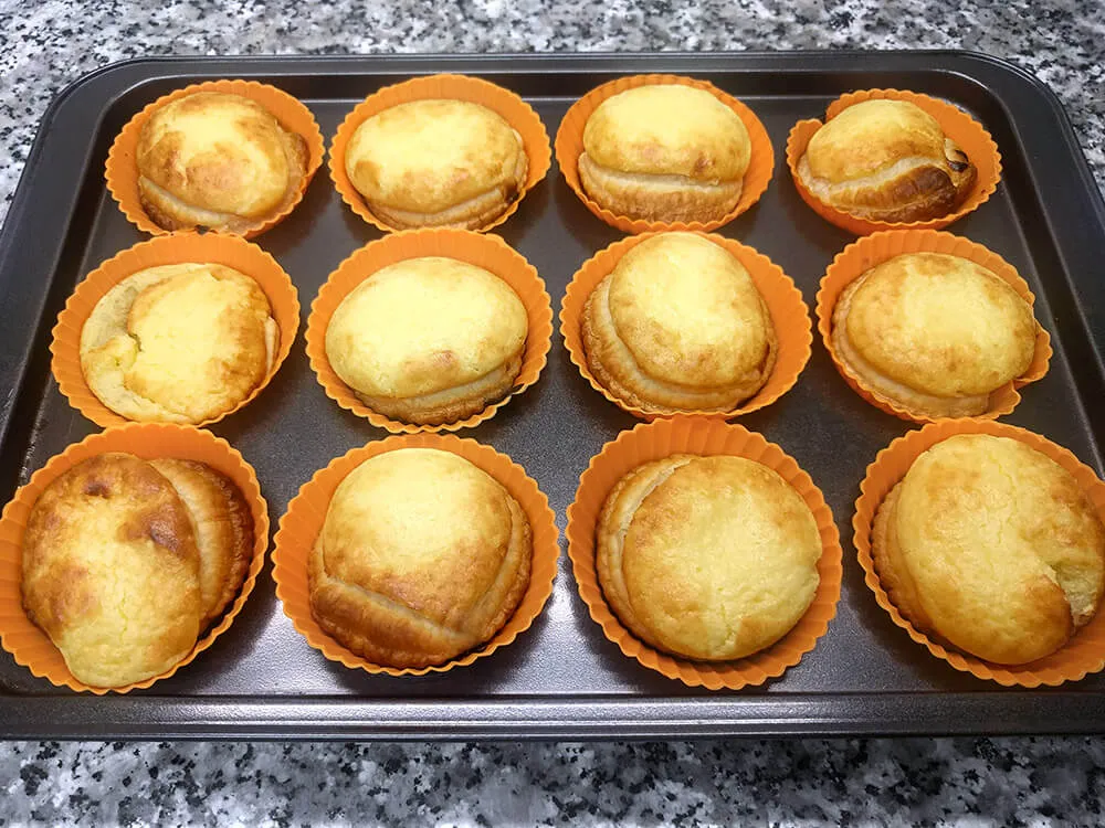 Pastelitos horneados