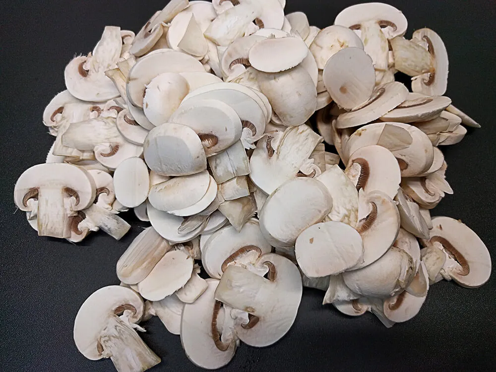 Champiñones laminados