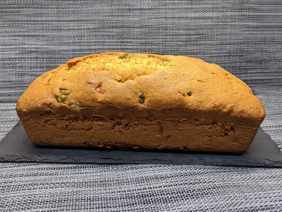 Plum cake de fruta confitada