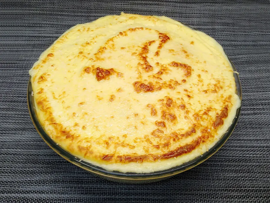 Puré de patatas con atún.