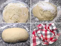 Preparación de la masa de las rosquillas.