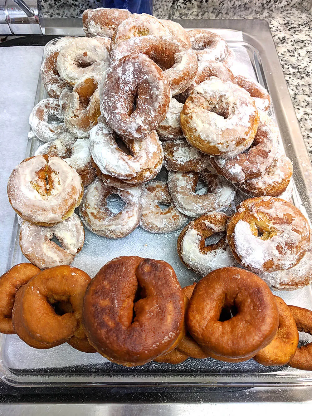 Rosquillas listas para disfrutar.