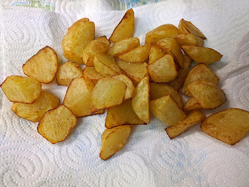 Patatas fritas.