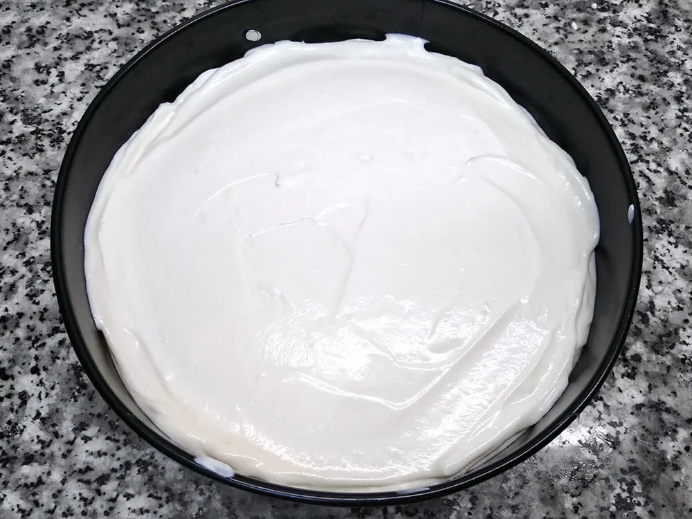 Tarta de limón.