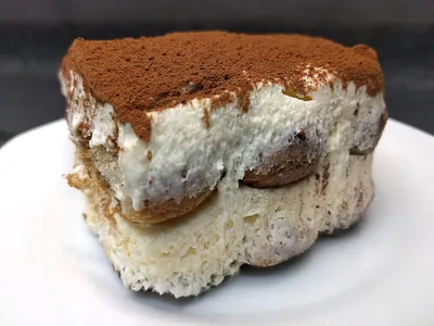 Tiramisú casero